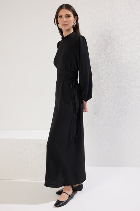 Langes, gerades Damen-Hijab-Kleid für Freizeit und Alltag - Image 4