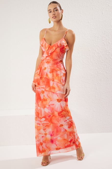 Sehr farbenfrohes Abendkleid & Abschlusskleid - Image 1