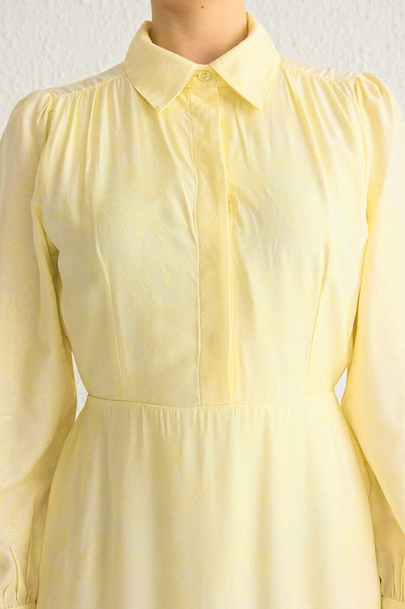 Gelbes Hijab-Kleid - Image 3