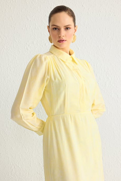 Gelbes Hijab-Kleid - Image 4