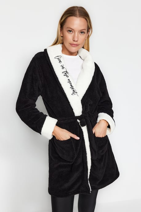 Damen-Morgenmäntel mit Slogan - Image 4