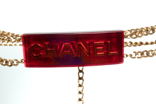 Chanel, mehrfarbiger, irisierender Kettengürtel - Image 5