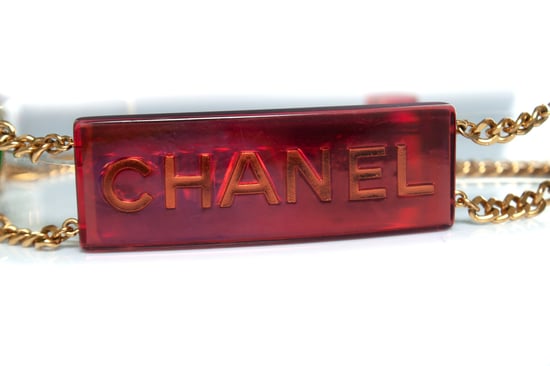 Chanel, mehrfarbiger, irisierender Kettengürtel - Image 6