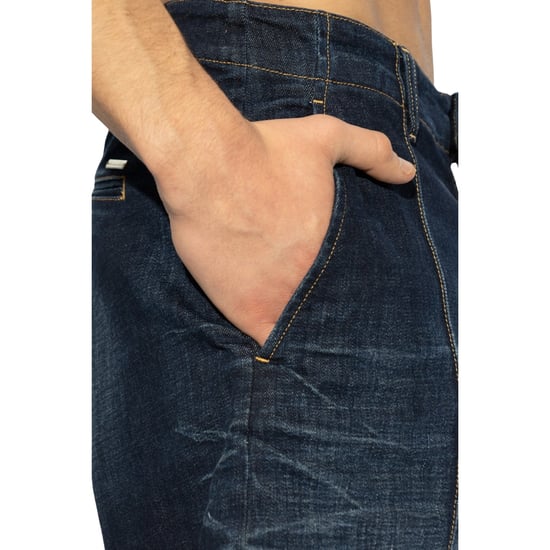 Dsquared2 Dark Bermuda Shorts Denim Marineblau - Image 5