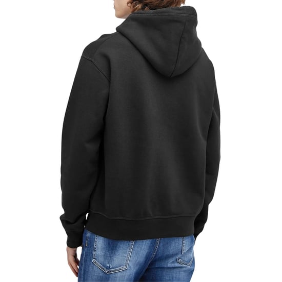 Dsquared2 Horror Logo Schwarzer Hoodie - Image 5
