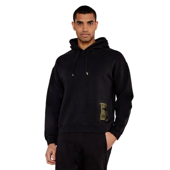 Dsquared2 Patch Design Schwarzer Hoodie - Image 2