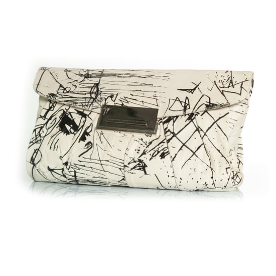 Giuseppe Zanotti, schwarz-weiße Clutch - Image 2