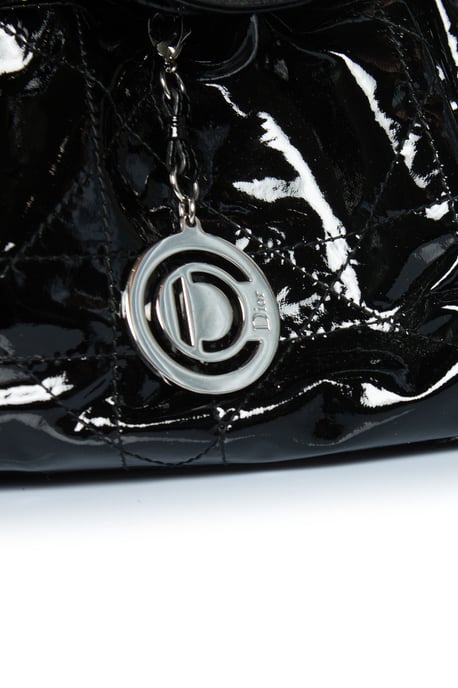 Dior, Schwarze Cannage Le Trente Umhängetasche - Image 5