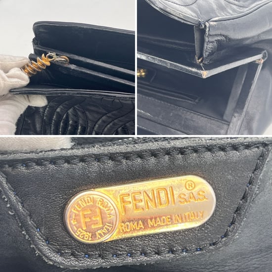 Fendi Leder-Schultertasche Pasta - Image 6