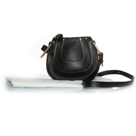 Chloe Mini Hayley Hobo-Tasche in Schwarz - Image 3