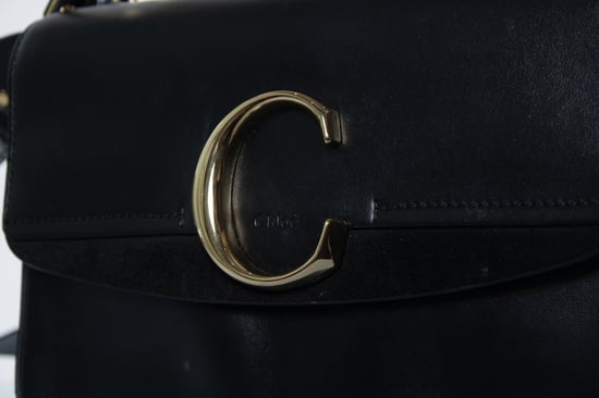 Chloé, C Ledertasche in Schwarz - Image 6
