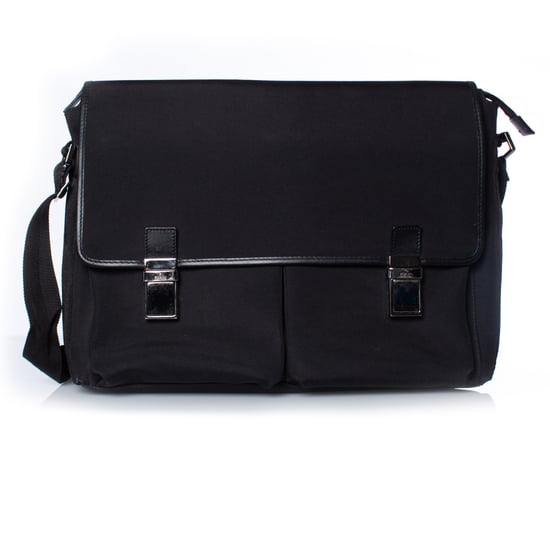 Gucci, schwarze Umhängetasche aus Canvas - Image 1