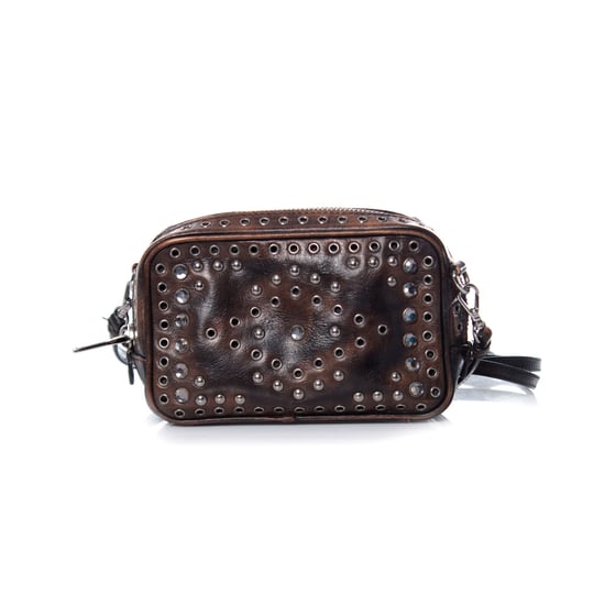 Prada, Vitello Vintage verziertes Kamerakurier-Tasche. - Image 2