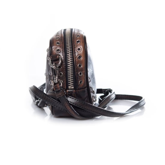 Prada, Vitello Vintage verziertes Kamerakurier-Tasche. - Image 4