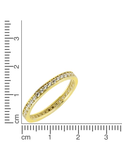 Fascination by Ellen K. Ring 375 Gold Zirkonia weiß Memoirering - Image 2