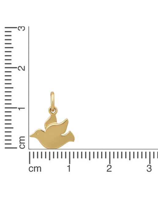 Orolino Anhänger 585 Gold mit Tauben-Motiv - Image 2