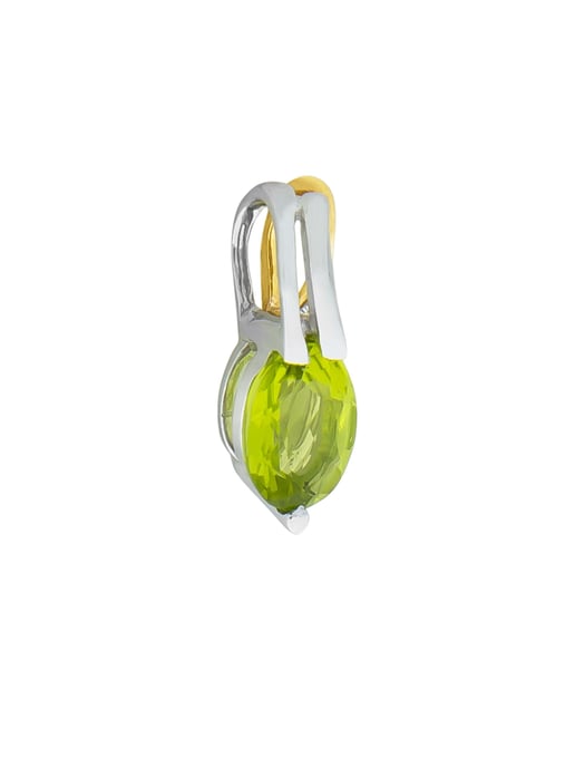Fascination by Ellen K. Anhänger 375/-Gelbgold/Weißgold mit Peridot - Image 1