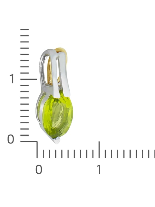 Fascination by Ellen K. Anhänger 375/-Gelbgold/Weißgold mit Peridot - Image 4