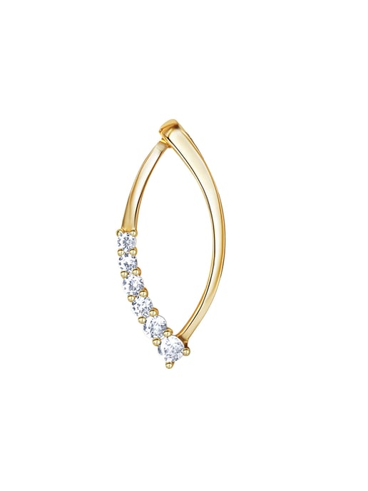 Fascination by Ellen K. Anhänger 375/- Gelbgold bicolor Zirkonia - Image 1