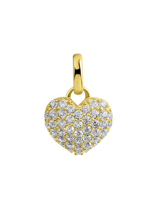 Fascination by Ellen K. Anhänger 375/- Gelbgold Herz Zirkonia - Image 1