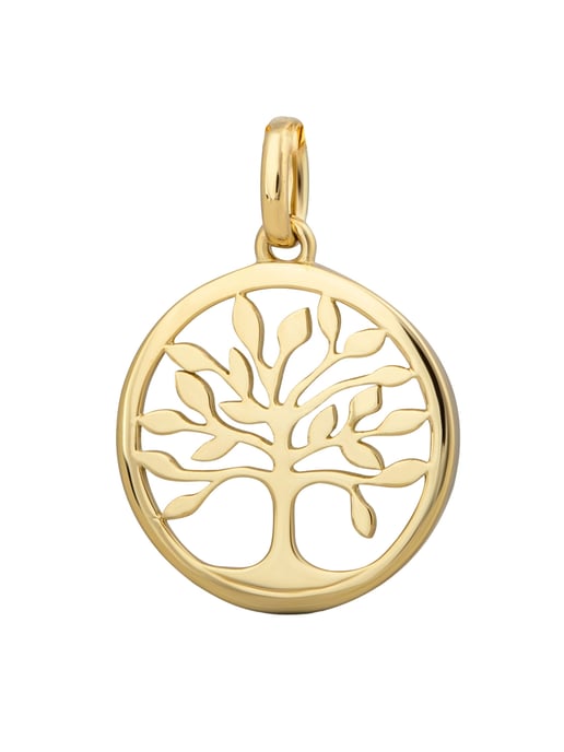 Orolino Anhänger Gold 375 mit Lebensbaum-Motiv - Image 1
