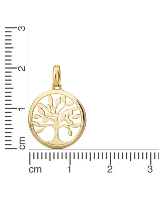 Orolino Anhänger Gold 375 mit Lebensbaum-Motiv - Image 2