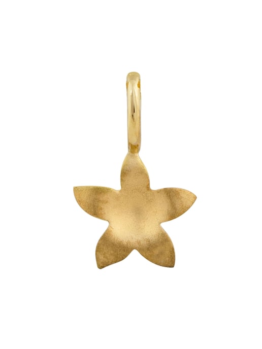 Orolino Anhänger 585 Gold mit Blumen-Motiv 7mm breit - Image 1