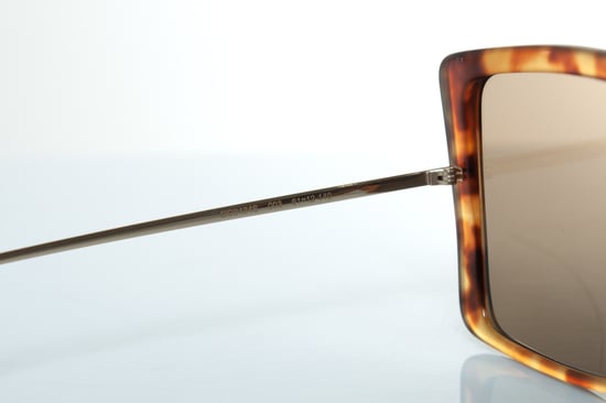 Gucci, übergroße Sonnenbrille in Havannabraun - Image 6