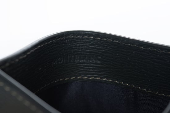 Montblanc, grünes Leder-Kartenetui - Image 3