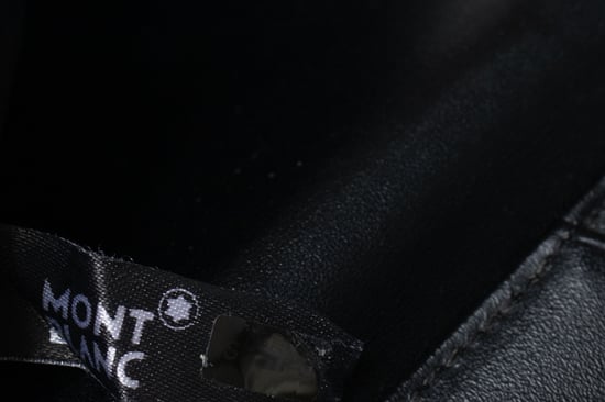 Montblanc, schwarze Ledergeldbörse - Image 4