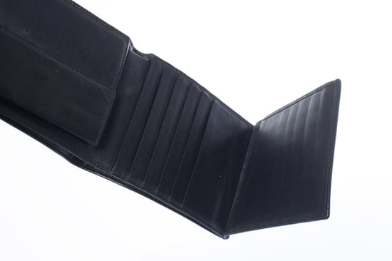 Chopard, schwarze Ledergeldbörse - Image 5