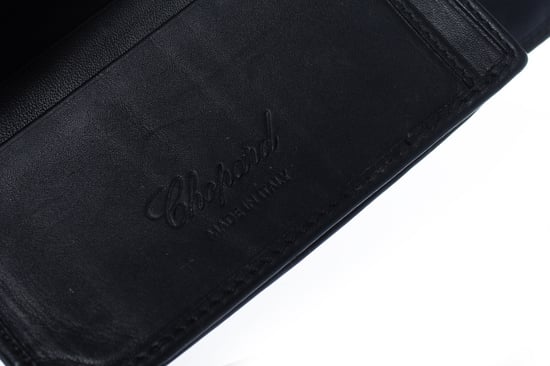 Chopard, schwarze Ledergeldbörse - Image 6