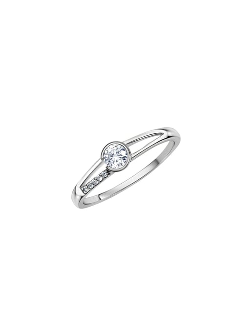 Fascination by Ellen K. Ring Gold 375 mit Zirkonia weiß - Image 3
