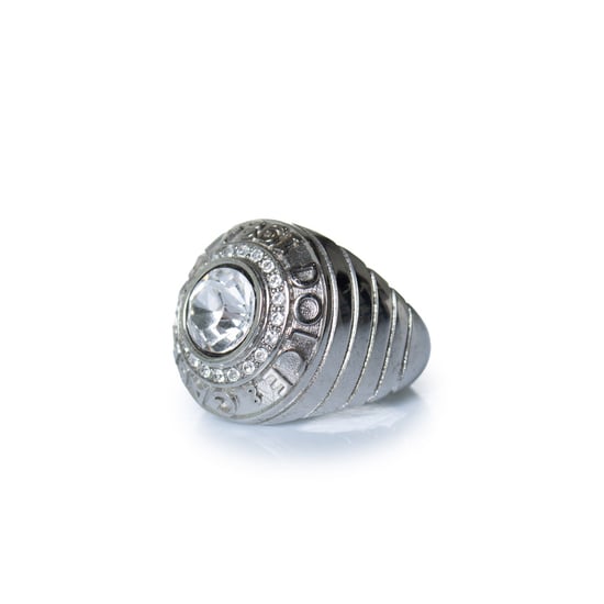 Dolce & Gabbana, silberner Ring von 1984 mit Stein - Image 2