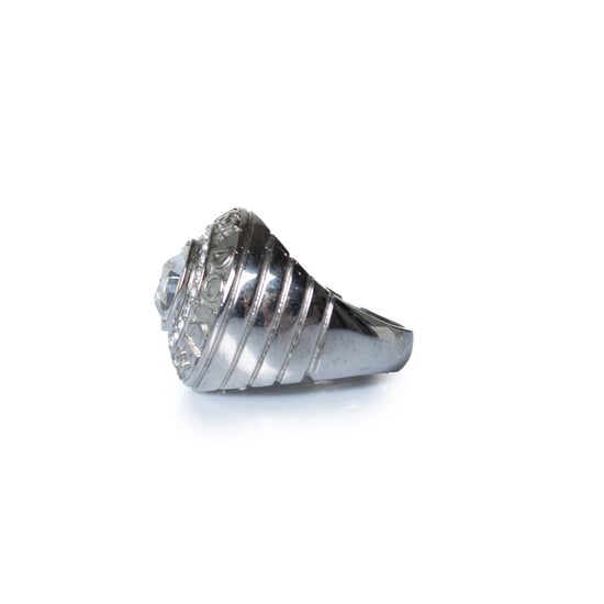 Dolce & Gabbana, silberner Ring von 1984 mit Stein - Image 3