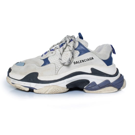 Balenciaga Triple S Sneaker in Grau und Blau - Image 2