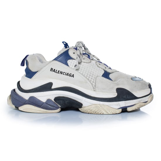 Balenciaga Triple S Sneaker in Grau und Blau - Image 5
