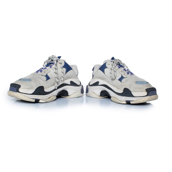 Balenciaga Triple S Sneaker in Grau und Blau - Image 6