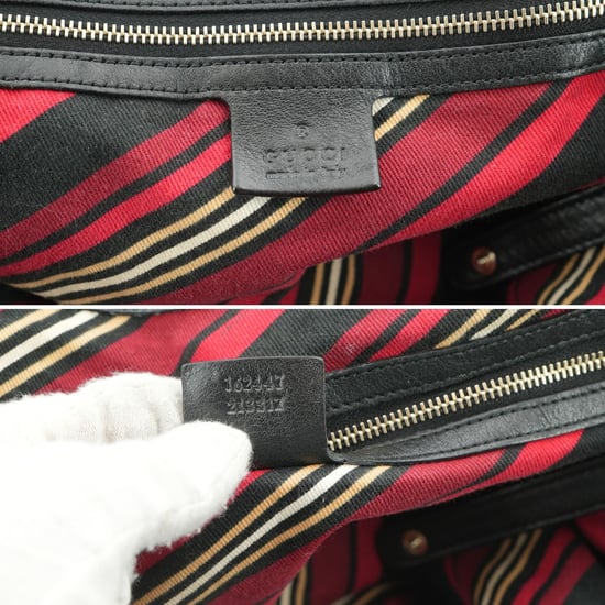 Gucci Ledertasche mit großem GG-Logo - Image 5
