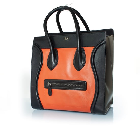 Celine, dreifarbige Leder-Reisetasche - Image 2