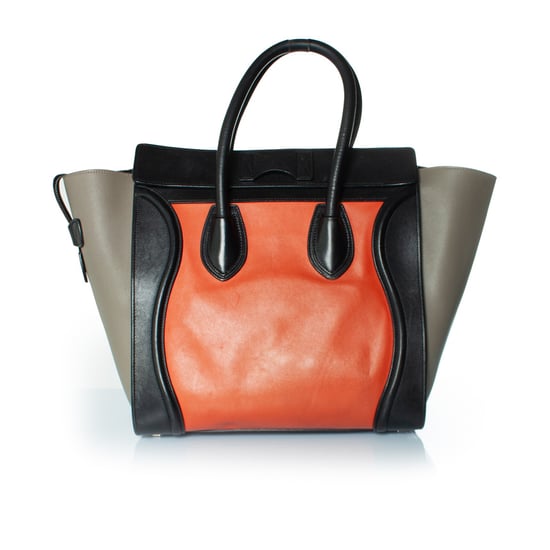 Celine, dreifarbige Leder-Reisetasche - Image 4