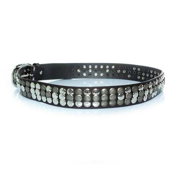 Isabel Marant, Gürtel mit riesigen Nieten in Schwarz - Image 3