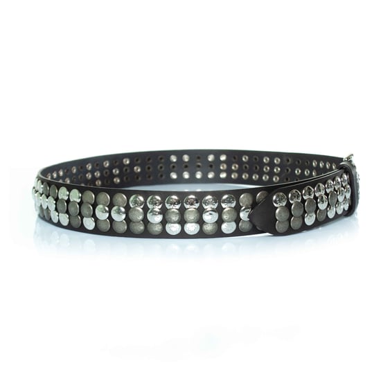 Isabel Marant, Gürtel mit riesigen Nieten in Schwarz - Image 4