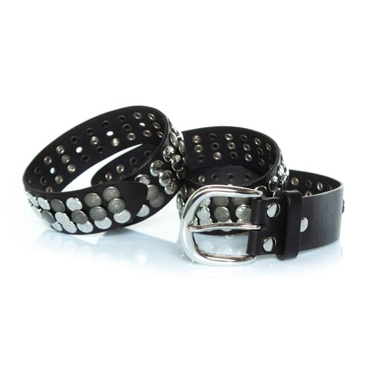 Isabel Marant, Gürtel mit riesigen Nieten in Schwarz - Image 5