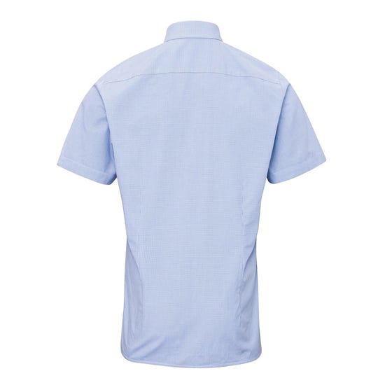 Premier - Hemd für Herren kurzärmlig (Hellblau/Weiß) - Image 2