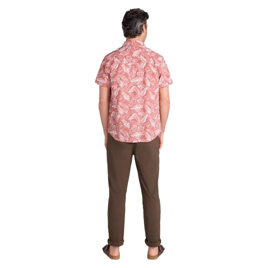 Mountain Warehouse - "Tropical" Hemd für Herren, kurzärmlig (Rostfarben) - Image 4