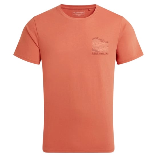 Craghoppers - "Lucent II" T-Shirt für Herren, Rückseitiger Aufdruck, kurzärmlig (Sandfarben) - Image 1