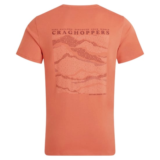 Craghoppers - "Lucent II" T-Shirt für Herren, Rückseitiger Aufdruck, kurzärmlig (Sandfarben) - Image 2