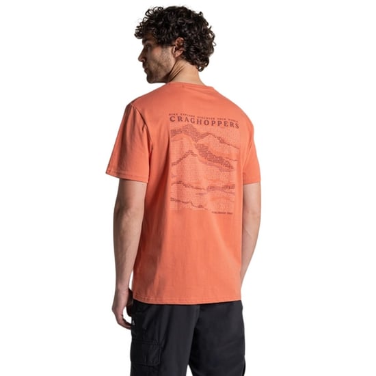 Craghoppers - "Lucent II" T-Shirt für Herren, Rückseitiger Aufdruck, kurzärmlig (Sandfarben) - Image 3
