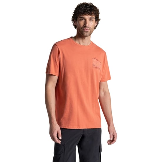 Craghoppers - "Lucent II" T-Shirt für Herren, Rückseitiger Aufdruck, kurzärmlig (Sandfarben) - Image 4